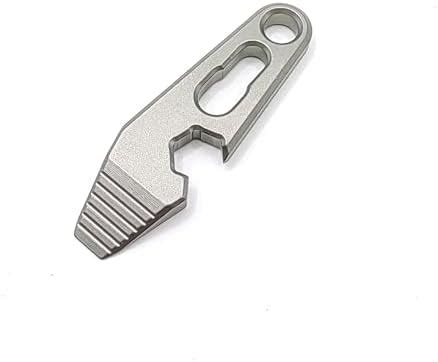 EDC Gadgets Titanium Bottle Opener Keychain Multitool Mini Pry Bar And