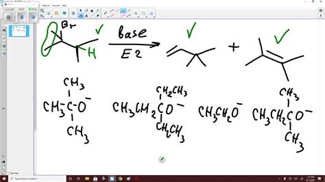 Solveda E2 Reaction Of 2 Bromo 23 Dimethylbutane Ch32 Cbrch