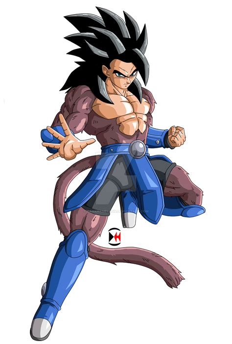 Shallot Super Saiyan 4 By Darkhameleon On Deviantart