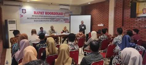 Infopublik Biro Organisasi Gelar Rakor Penguatan Kapasitas Kelembagaan