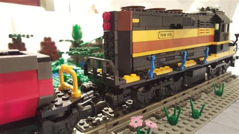 My freight train locomotive : r/lego