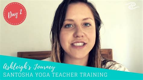 Day 2 - Santosha Yoga Teaching Journey - YouTube