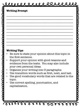 Opinion Essay Graphic Organizer & Rubric Common Core Aligned by Doctor J 