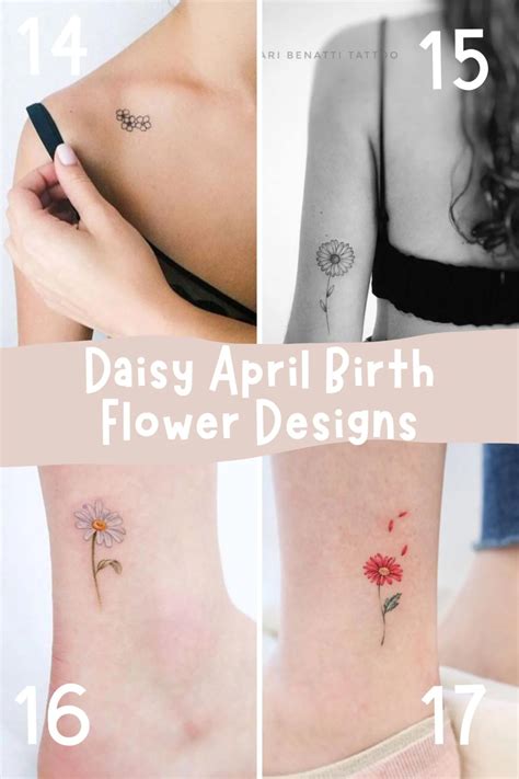 Daisy Tattoo Ideas With Tons Of Meaning Artofit