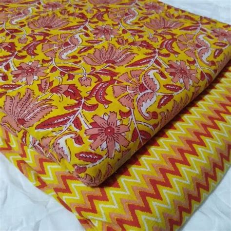 For Making Kurti 44 Inch Cotton Printed Fabric At Rs 75 Meter In Jaipur