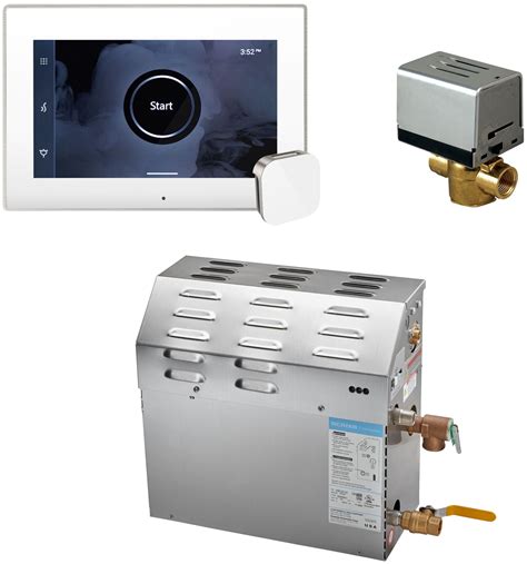 Mr Steam 06C1bn000 Isteamx Steam Shower 6Kw Generator Package - White