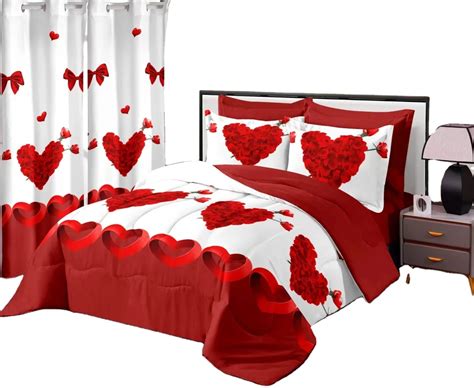 Customizable Printed Floral 8 Piece Bedding Comforter Sets Flower Duvet