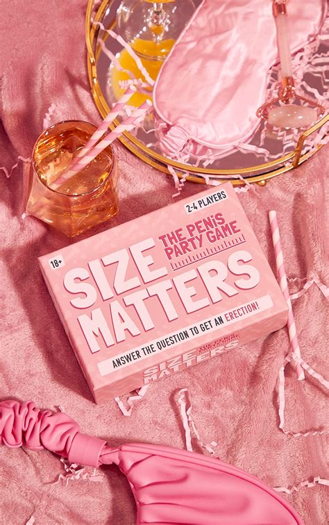 Size Matters Card Party Game | Accessories | PrettyLittleThing