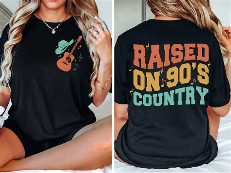 Raised On 90s Country Svg 90s Country Png Nashville Bachelorette