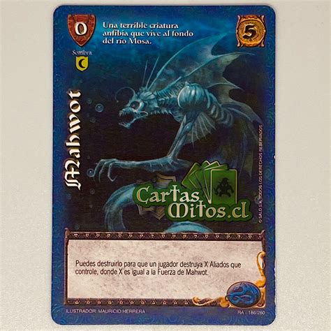 186 260 Mahwot Mitos Y Leyendas Reino De Acero Cartas Mitos