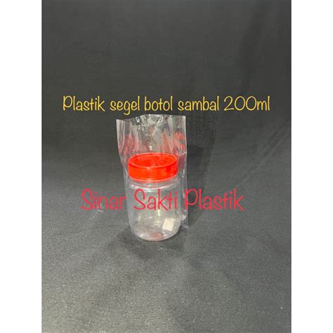 Jual Plastik Segel Botol Sambal Ml Segel Full Botol Dan Segel Tutup