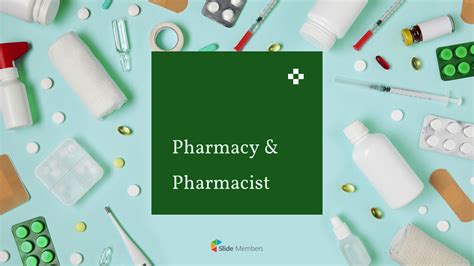 Pharmacy And Pharmacist Powerpoint Deck Design