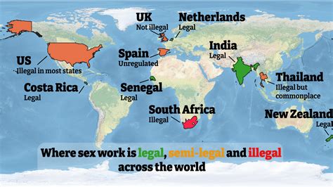 Sex Work Laws Around World Explained As Spain Heads For Ban That