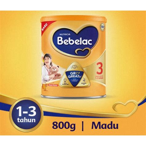 Jual Bebelac Bebelac Vanila Madu Usia Tahun Kaleng Gr Susu