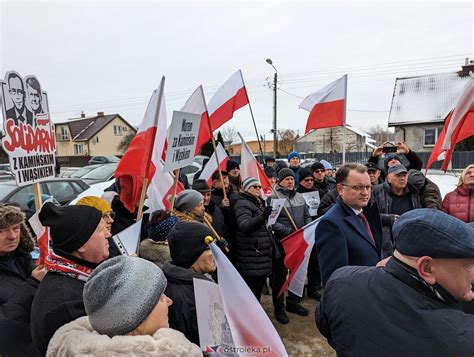 Manifestacja W Obronie M W Sika Przed Zk Przytu Y Stare