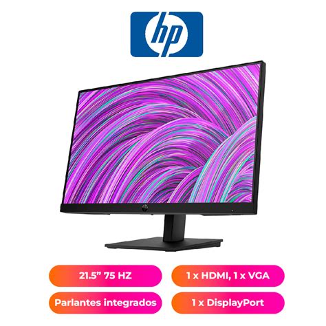 Ripley MONITOR HP P22H G5 21 5 FHD 75 HZ HDMI VGA DP PARLANTES