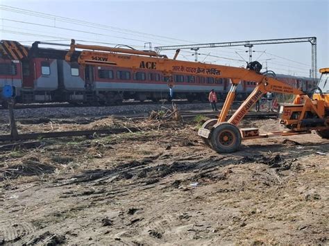 Expansion of Kanchausi Railway Station Platform 1 started | कंचौसी रेलवे स्टेशन प्लेटफार्म 1 का ...