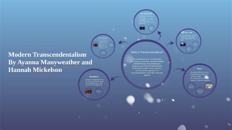 Modern Transcendentalism By Ayanna Manyweather On Prezi