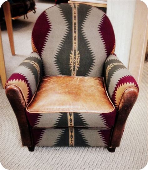 Pendleton Chair Western Furniture Rustic Furniture Western Home Decor