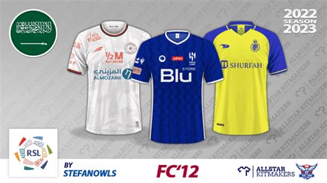 FC12 Saudi Arabia Saudi Pro League 2022 23 FC 12 Kits Forum FM23