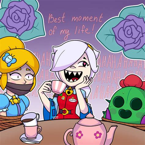 Tea Perty [brawl Stars] By Lazuli177 On Deviantart