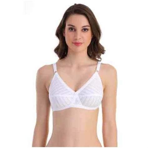 Ladies Daily Wear Plain White Cotton Bra Size All At Best Price In