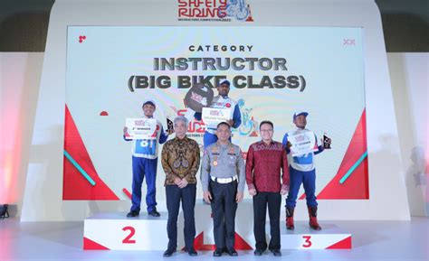 Instruktur Astra Motor Kaltim Sabet Juara Dalam Astra Honda Safety