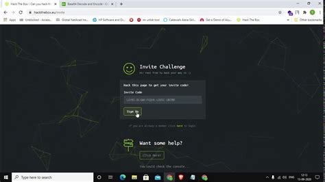 How To Get Invite Code To Hack The Box Signup YouTube