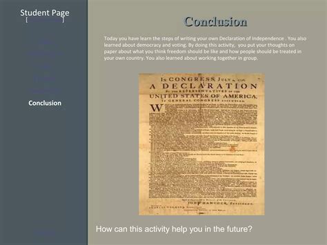 The Declaration Of Independence Ppt