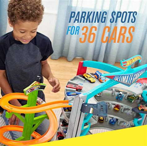 HOT WHEELS ZESTAW MEGA GARAŻ PARKING CMP RTV AGD Zabawki X SKLEP pl