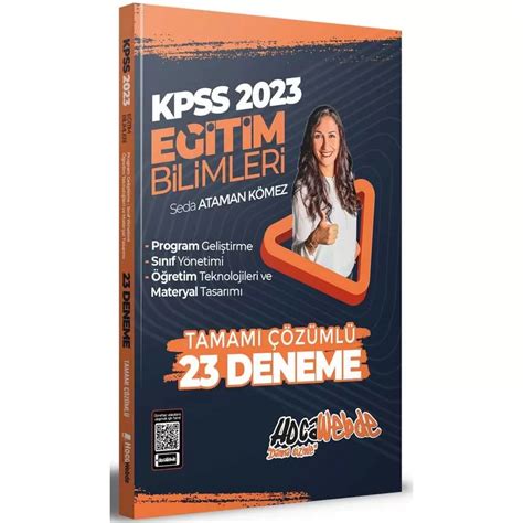 2023 KPSS Eğitim Bilimleri Program Geliştirme Sınıf Yönetimi Öğret