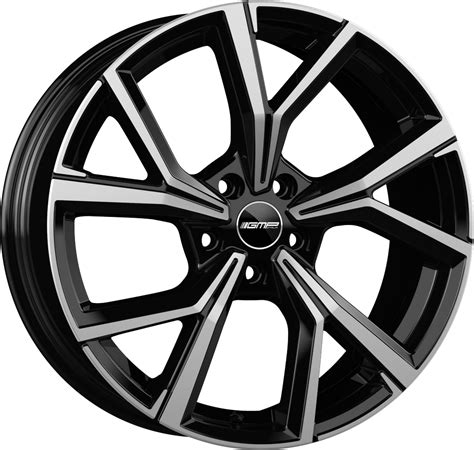 4 Llantas Gmp Modelo Mentor En 18 Pulgadas Con Acabado Black Diamond Malaga Sport Tuning