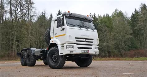 KAMAZ 6x6 43118 chassis Catalogue KAMAZ Česká republika