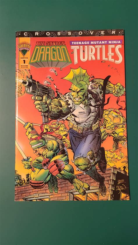 Savage Dragon Teenage Mutant Ninja Turtles Crossover Comic