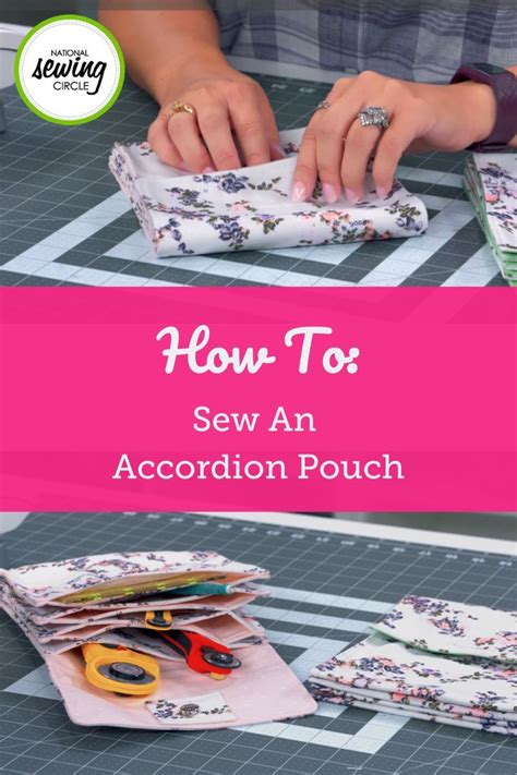 Expandable Accordion Pouch Sewing Tutorial