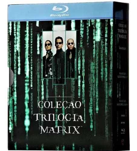 Matrix Trilogia Box Blu Rays Parcelamento Sem Juros