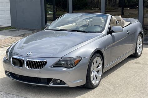 No Reserve 46k Mile 2005 Bmw 645ci Convertible For Sale On Bat Auctions Sold For 13 500 On