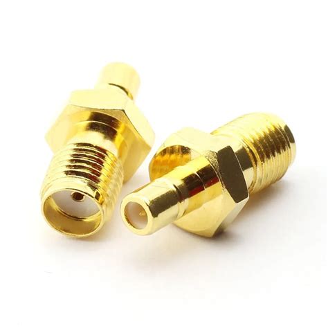 RF Coaxial Adapter SMA to SMB Coax Jack Connector SMA Female Jack to SMB Male Plug RF Connector ...