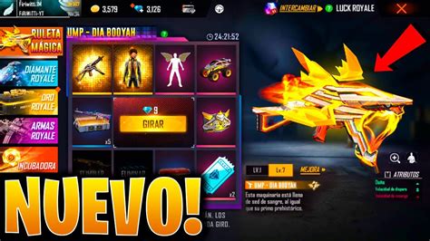 Ya Sali Ruleta M Gica Ump Evolutiva Dia Booyah En Free Fire