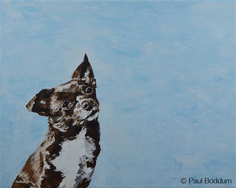 abstract painting | Dogs Make Everything Better