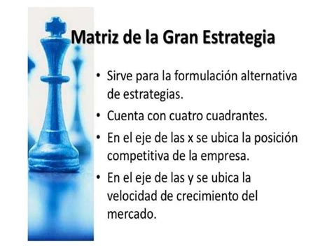 Matriz De Diagnostico Estrategico Ppt