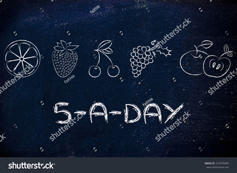 5 Fruits Vegetables Per Day: Over 7 Royalty-Free Licensable Stock ...