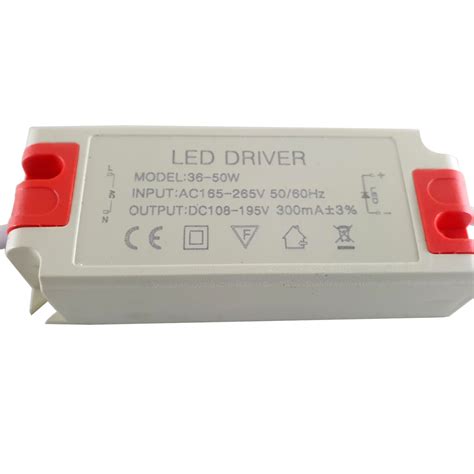 LED Driver Power Supply Transformer AC 165 265V DC108 195V 300mA