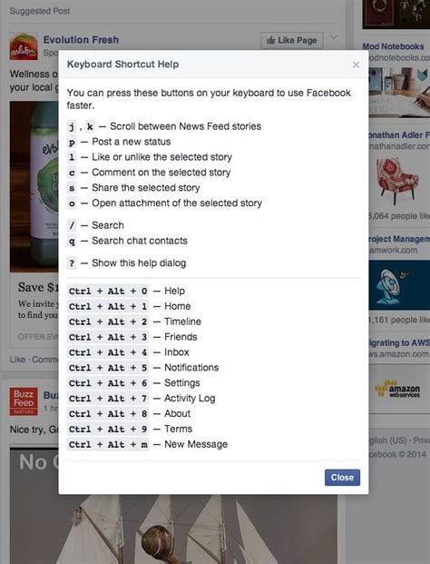 Facebook Shortcuts Keyboard Shortcuts Shortcut Facebook