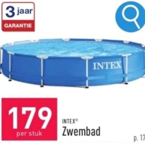 Intex Zwembad Promotie Bij Aldi