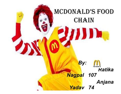 PDF McDonalds Food Chain DOKUMEN TIPS