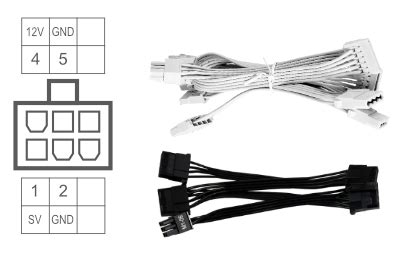 Fuente De Poder Lian Li Sp W Sfx Modular Plus Gold Clones Y