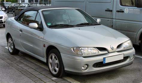 1998 Renault Megane I Cabriolet EA 2 0i 114 Hp Technical Specs