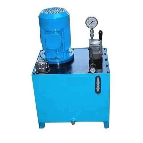 Mild Steel 2 HP Semi Automatic Mini Hydraulic Power Pack For Automation