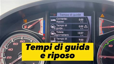 Tempi Di Guida E Riposo YouTube